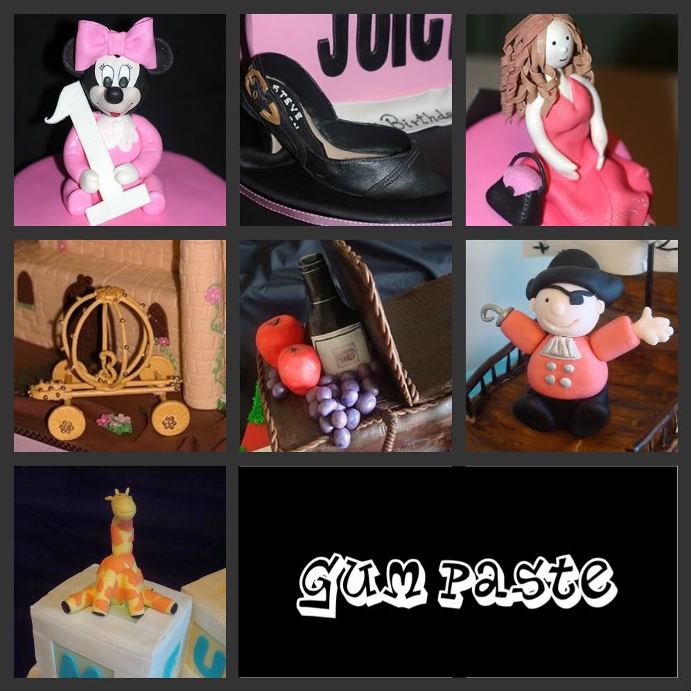Pink Little Cake Fondant vs Gum paste